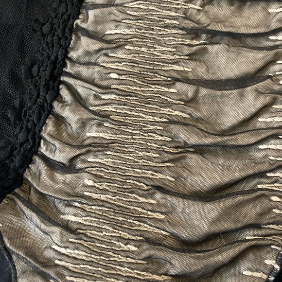 Elisa Cavaletti multi layer and multi fabric skirt. - Picture 4 of 10